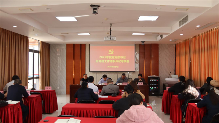 棉麻集团召开2025年度党支部书记抓党建工作述职评议会